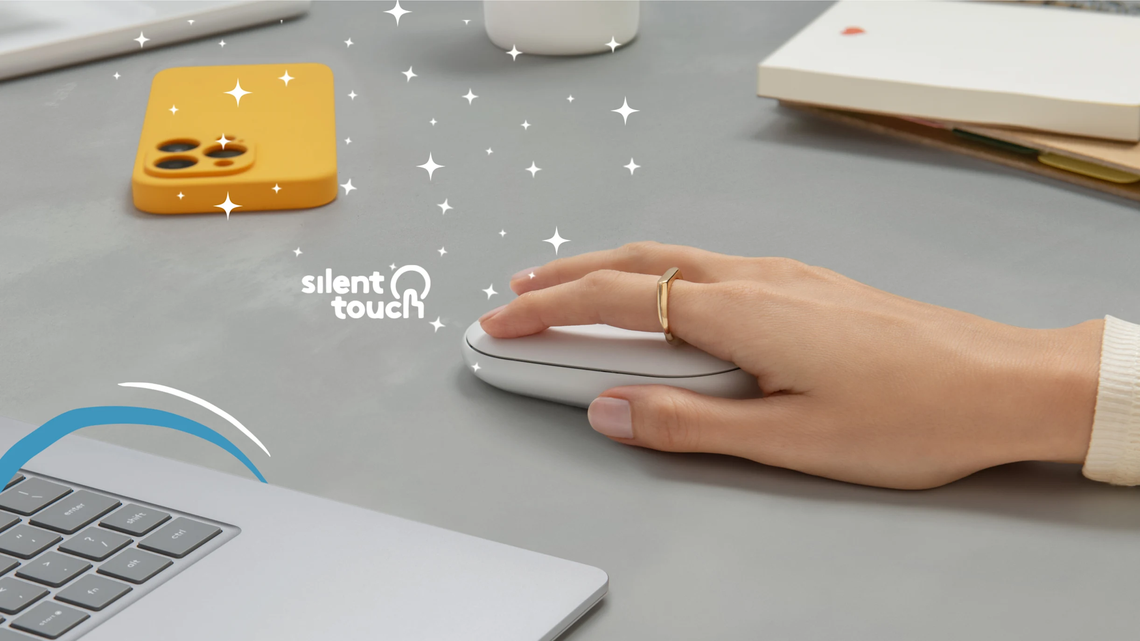 Logitech Pebble Mouse 2 M350s - White